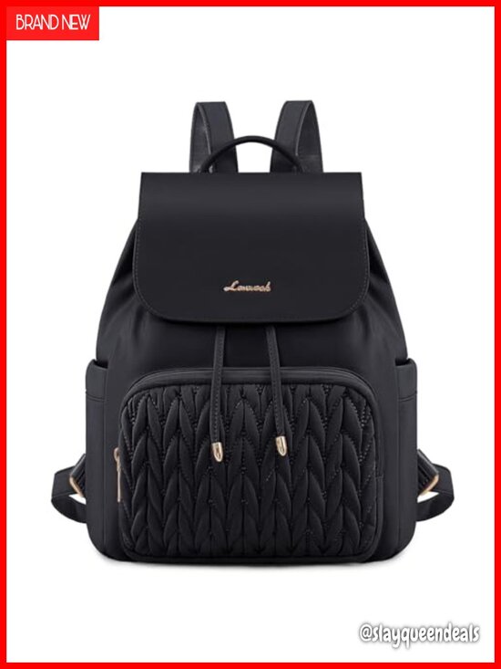Mini Quilted Backpack Purse Women Anti-theft Water Resistant Travel Daypack main image 5